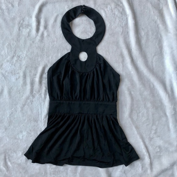 Zimmermann Tops - Zimmerman Black Halter Top